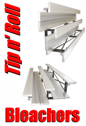 Tip n Roll Portable Bleachers